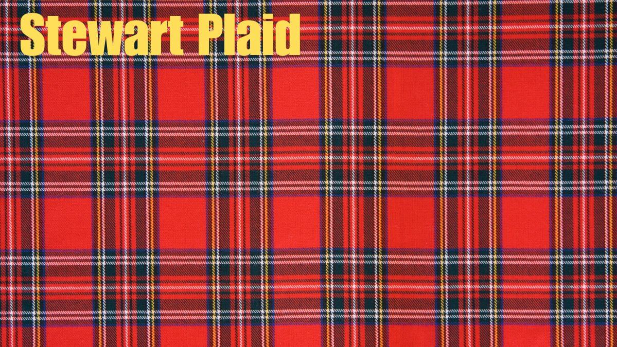 When Was Stewart Plaid Established?