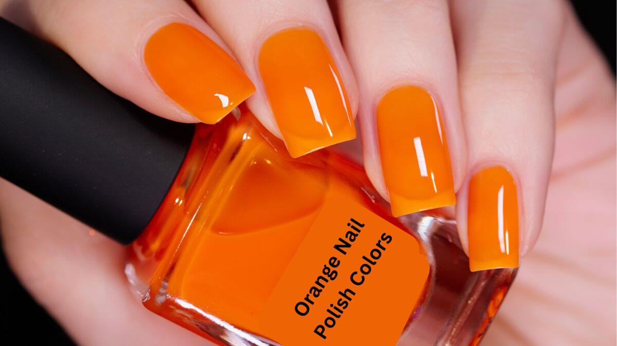 Orange Nail Polish Colors